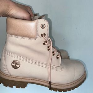 Pink Timberlands
